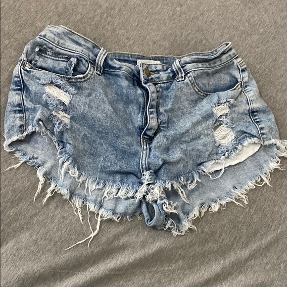 Cello Pants - Cello Blue Jean Shorts